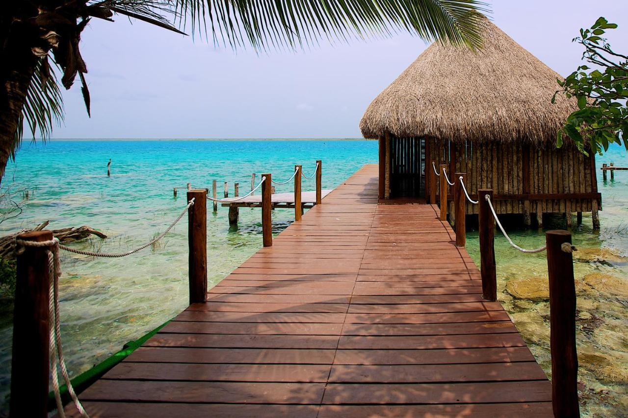 Hotel Rancho Encantado Bacalar Exterior foto